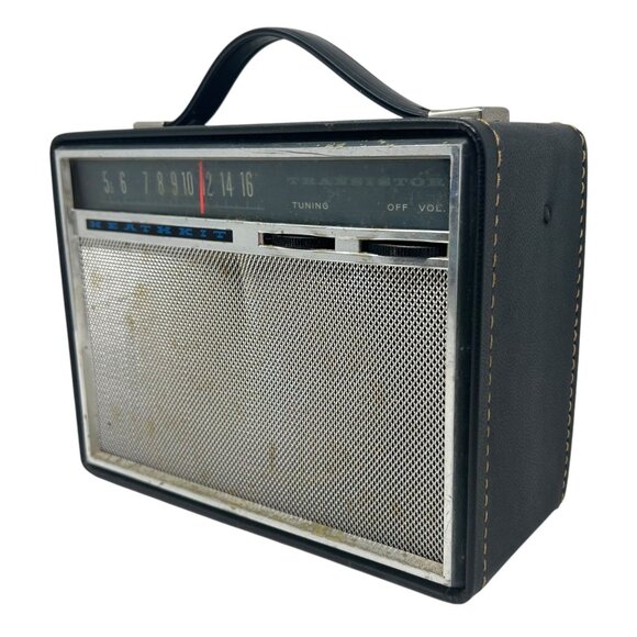 Vintage Heath Kit Model GR-24 Portable Transistor AM Radio - Picture 4 of 16